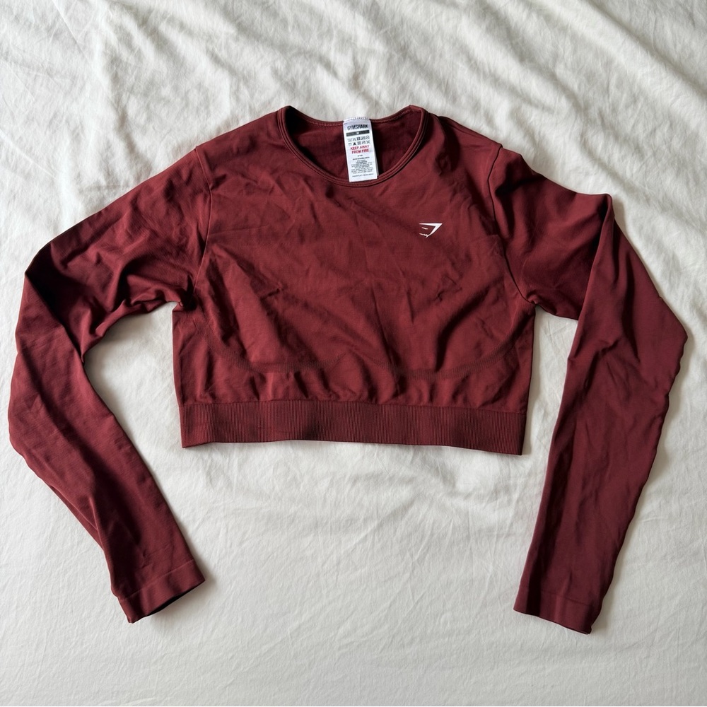 Gymshark Everyday Seamless Long Sleeve Crop Top